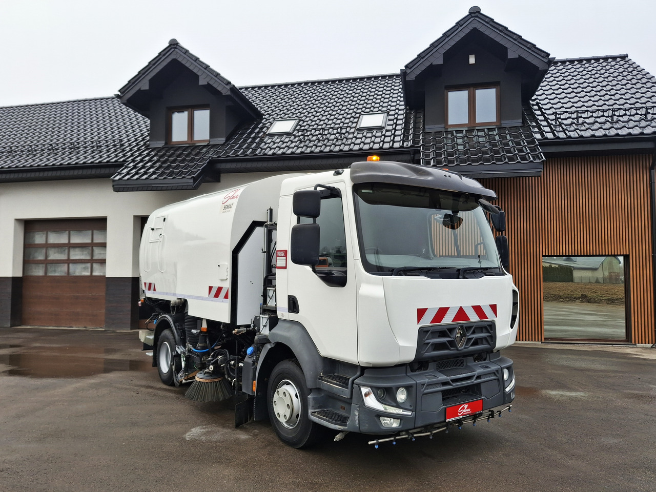 RENAULT D12 Zamiatarka Kehrmaschine SEMAT Zoeller Faun Karcher Euro 6 PM10 L/R 2017r - Penyapu jalan: gambar 1 RENAULT D12 Zamiatarka Kehrmaschine SEMAT Zoeller Faun Karcher Euro 6 PM10 L/R 2017r - Penyapu jalan: gambar 1