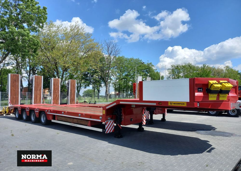 Scorpion 4 osie SAF, płaska - Semi-trailer low bed: gambar 1 Scorpion 4 osie SAF, płaska - Semi-trailer low bed: gambar 1