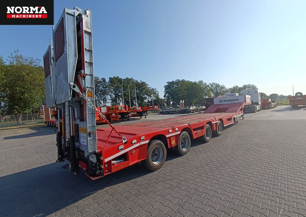 Scorpion 4 osie TRAX z zagłębieniami - Semi-trailer low bed: gambar 1 Scorpion 4 osie TRAX z zagłębieniami - Semi-trailer low bed: gambar 1
