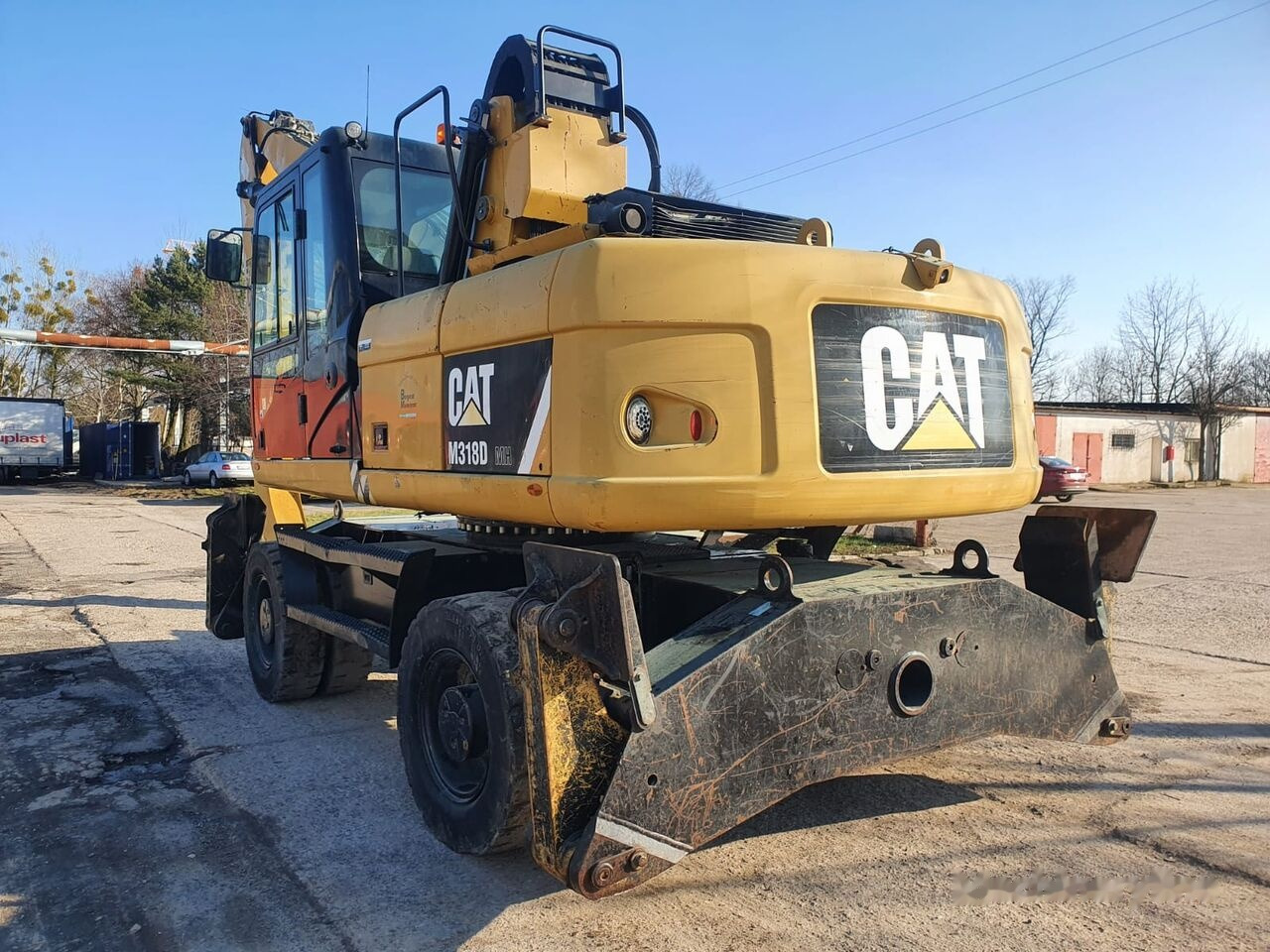 Mesin pengisi Caterpillar 318 D MH: gambar 13