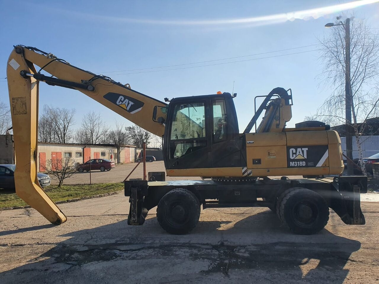 Mesin pengisi Caterpillar 318 D MH: gambar 15