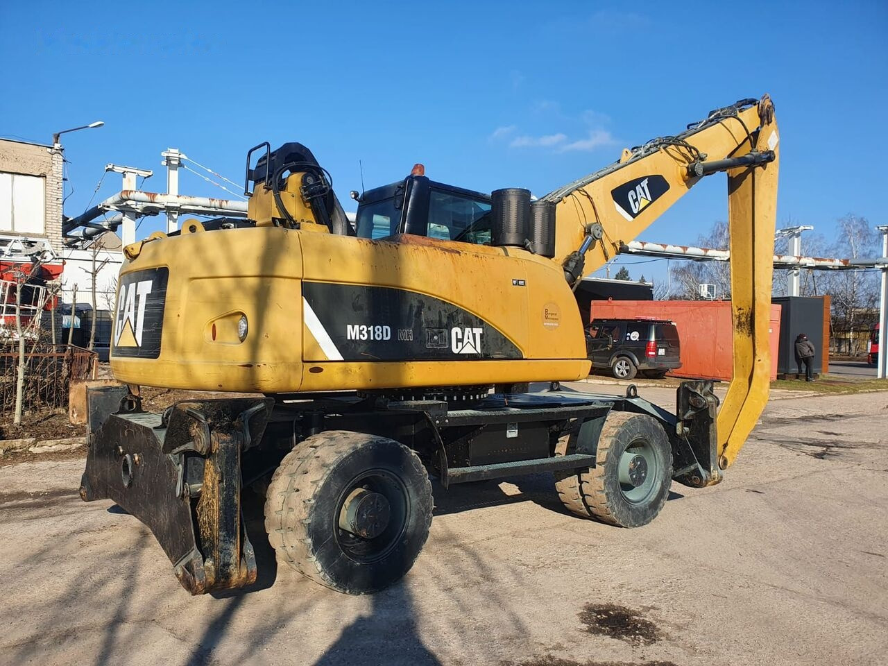 Mesin pengisi Caterpillar 318 D MH: gambar 10