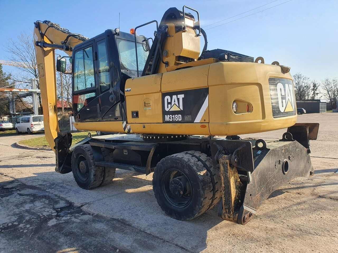 Mesin pengisi Caterpillar 318 D MH: gambar 14