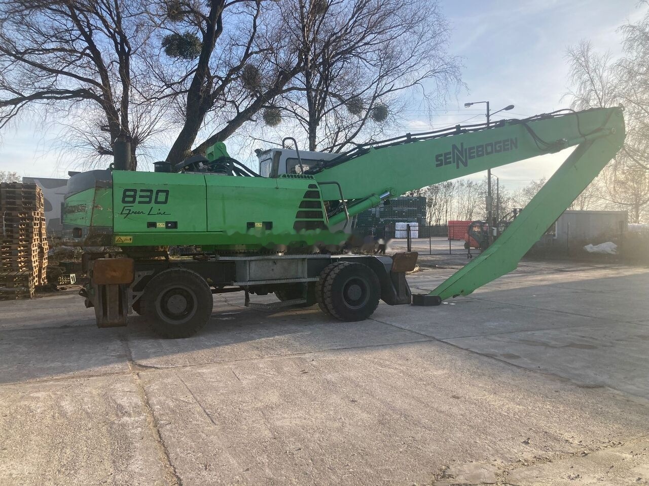 Mesin pengisi Sennebogen 830 M: gambar 6