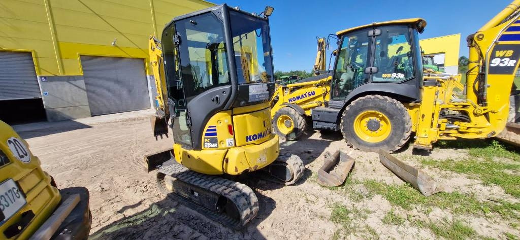 Komatsu PC 26 MR - Ekskavator mini: gambar 5 Komatsu PC 26 MR - Ekskavator mini: gambar 5