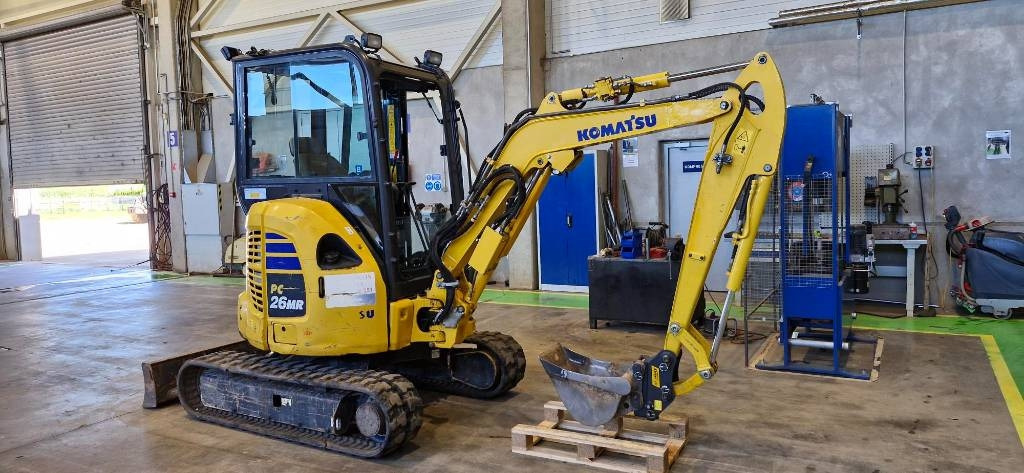 Komatsu PC 26 MR - Ekskavator mini: gambar 1 Komatsu PC 26 MR - Ekskavator mini: gambar 1