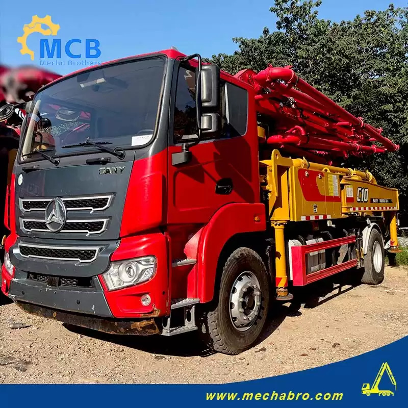 SANY SYM5210THBF - Truk pompa beton: gambar 3 SANY SYM5210THBF - Truk pompa beton: gambar 3