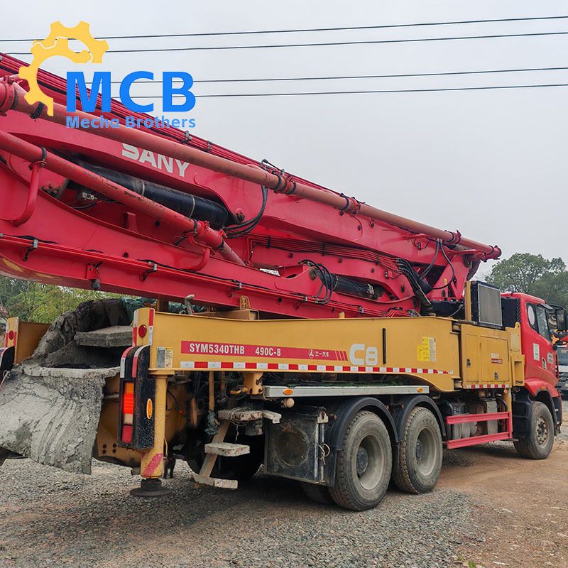 SANY SYM5340THB - Truk pompa beton: gambar 4 SANY SYM5340THB - Truk pompa beton: gambar 4
