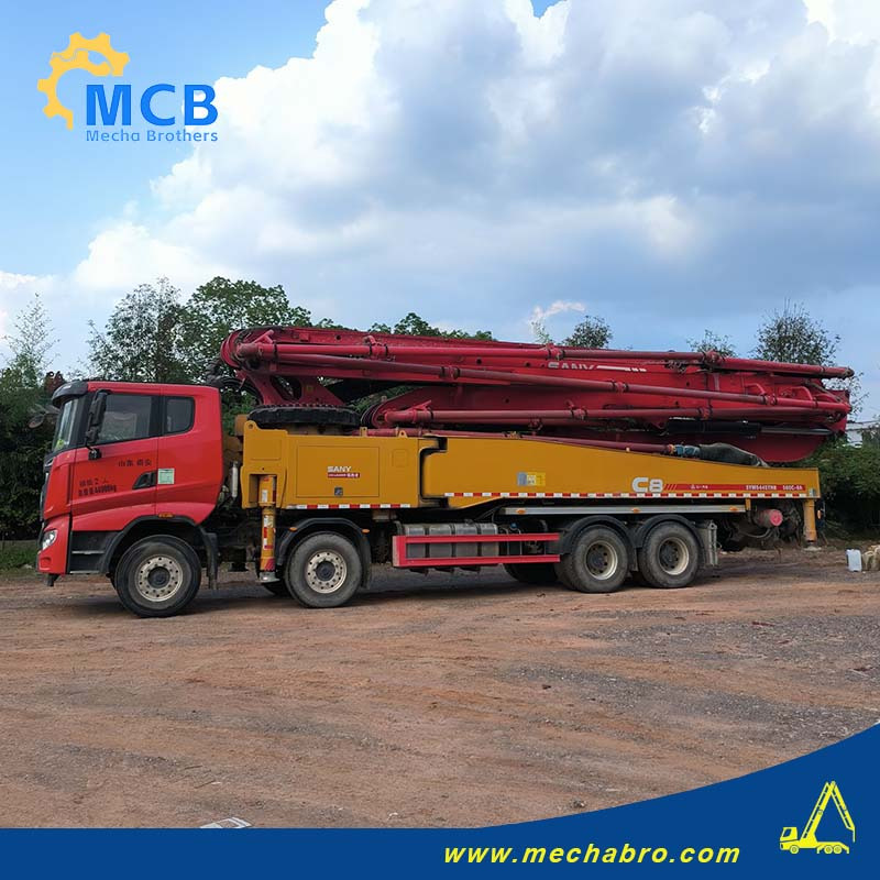 SANY SYM5445THB - Truk pompa beton: gambar 4 SANY SYM5445THB - Truk pompa beton: gambar 4