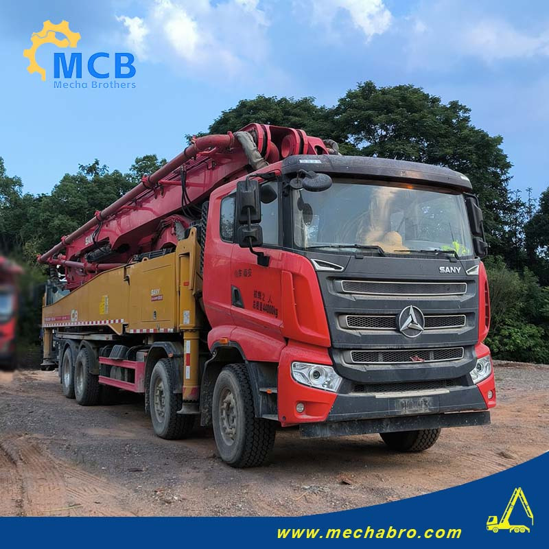 SANY SYM5445THB - Truk pompa beton: gambar 2 SANY SYM5445THB - Truk pompa beton: gambar 2