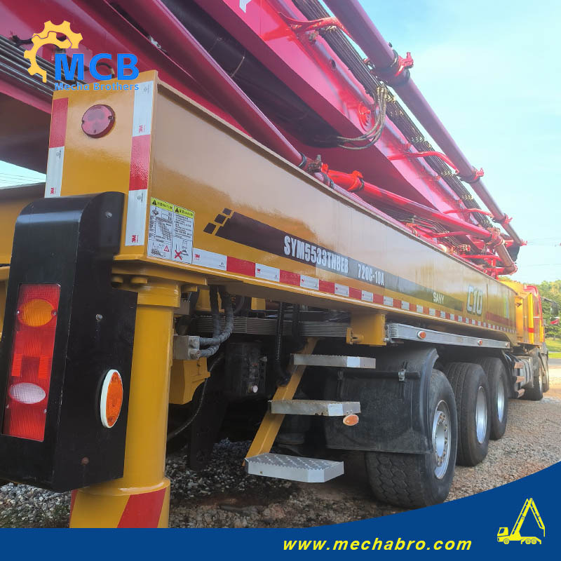 SANY SYM5533THB - Truk pompa beton: gambar 4 SANY SYM5533THB - Truk pompa beton: gambar 4