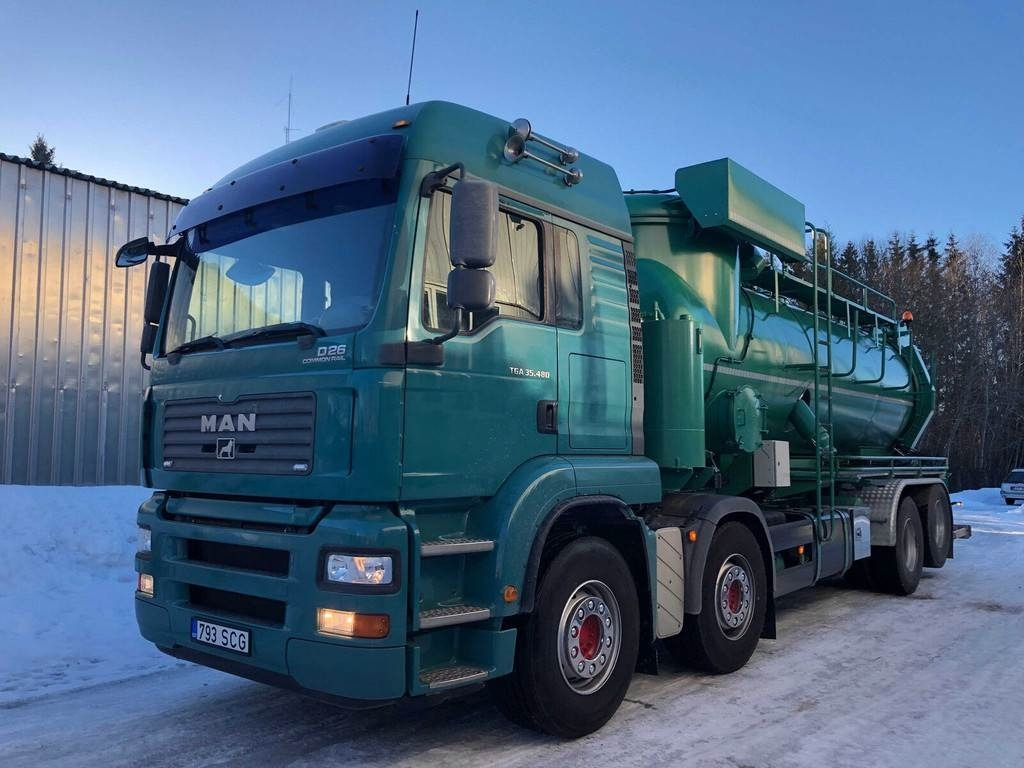 MAN TGA 35.480 8X2-4 BL DRY VACUUM 353kW - Truk vakum: gambar 1 MAN TGA 35.480 8X2-4 BL DRY VACUUM 353kW - Truk vakum: gambar 1