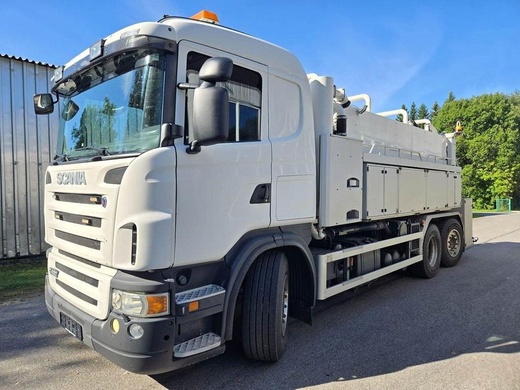 Scania G420 6X2 J. Hvidtved Larsen - Truk vakum: gambar 1 Scania G420 6X2 J. Hvidtved Larsen - Truk vakum: gambar 1