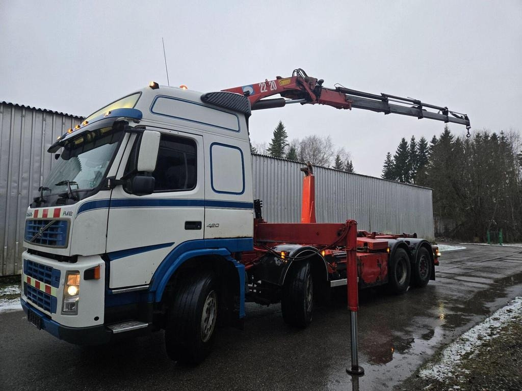 Volvo FM12 420 8X2 HMF 2220 K4 - Hook lift: gambar 1 Volvo FM12 420 8X2 HMF 2220 K4 - Hook lift: gambar 1