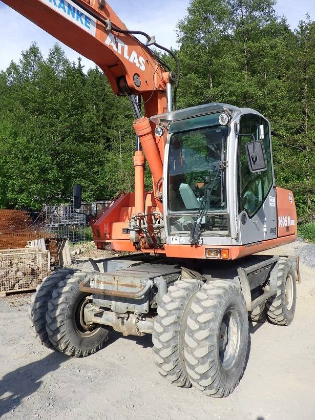 Atlas 1605 M - Ekskavator roda: gambar 2 Atlas 1605 M - Ekskavator roda: gambar 2