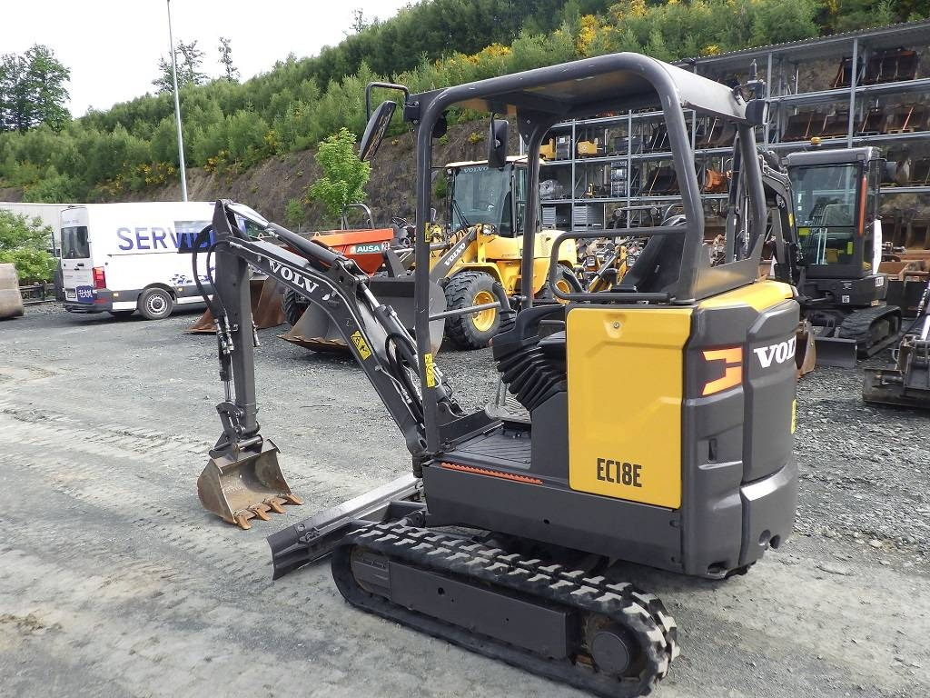 Volvo EC 18 E - Ekskavator mini: gambar 5 Volvo EC 18 E - Ekskavator mini: gambar 5