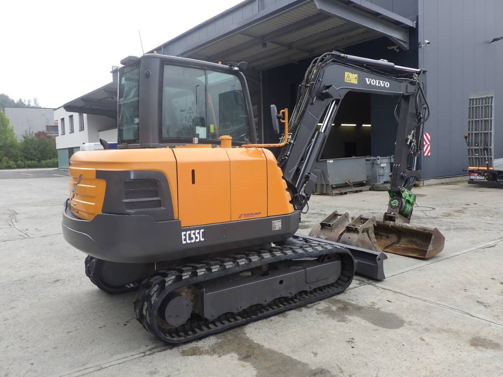 Volvo EC 55 C  - Ekskavator mini: gambar 5 Volvo EC 55 C  - Ekskavator mini: gambar 5