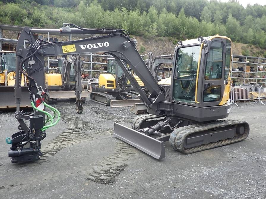 Volvo ECR 58 D mit Tiltrotator Steelwrist - Ekskavator mini: gambar 1 Volvo ECR 58 D mit Tiltrotator Steelwrist - Ekskavator mini: gambar 1
