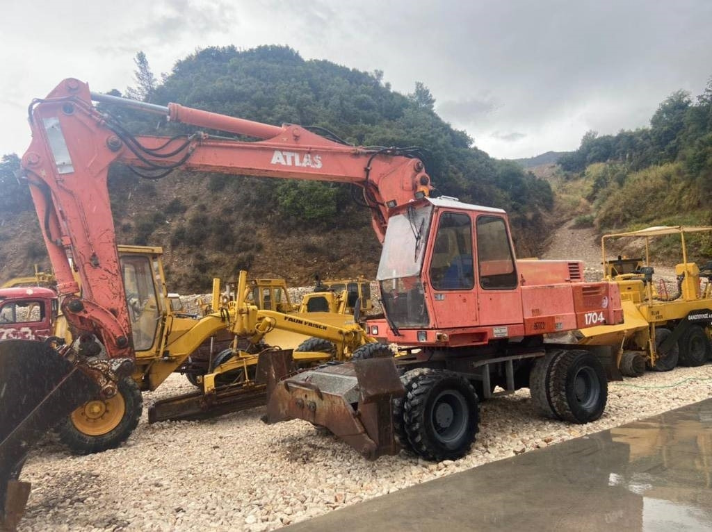 Atlas 1704 - Ekskavator roda: gambar 1 Atlas 1704 - Ekskavator roda: gambar 1