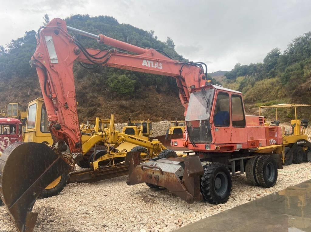 Atlas 1704 - Ekskavator roda: gambar 4 Atlas 1704 - Ekskavator roda: gambar 4