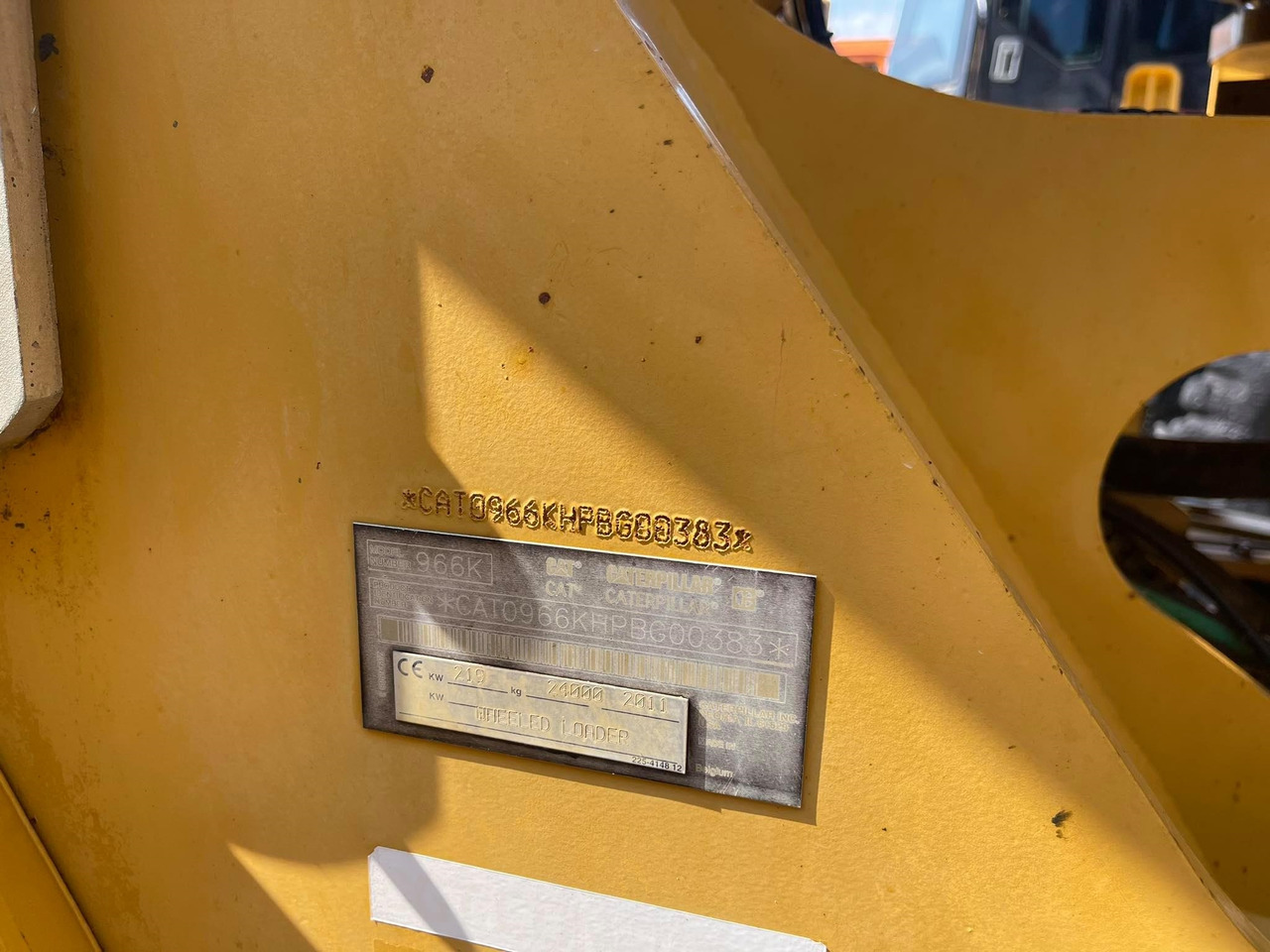 Wheel loader CAT 966K: gambar 21