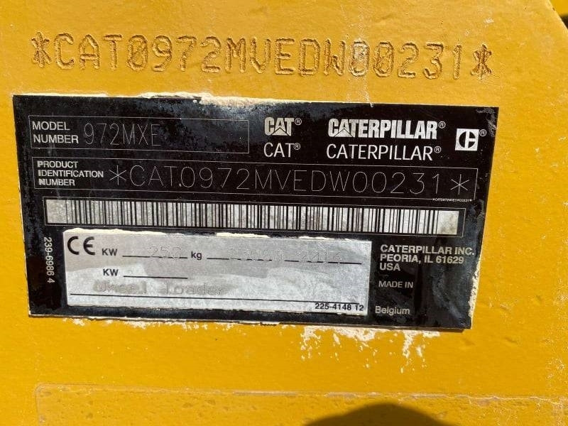 CAT 972M XE - Wheel loader: gambar 2 CAT 972M XE - Wheel loader: gambar 2