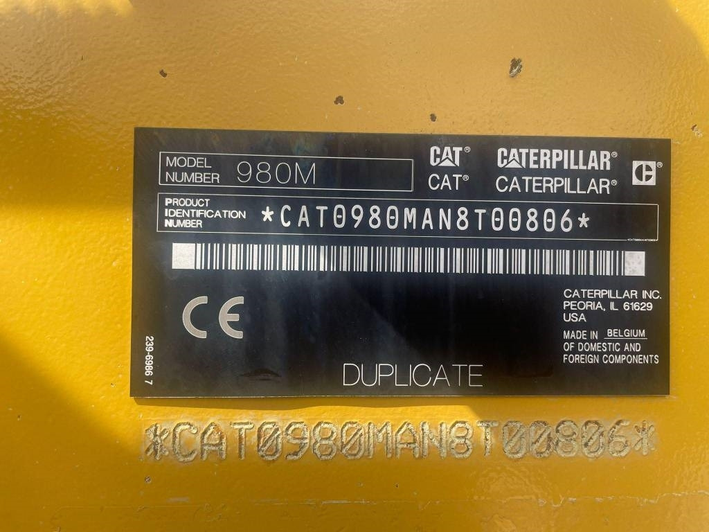 CAT 980M - Wheel loader: gambar 2 CAT 980M - Wheel loader: gambar 2