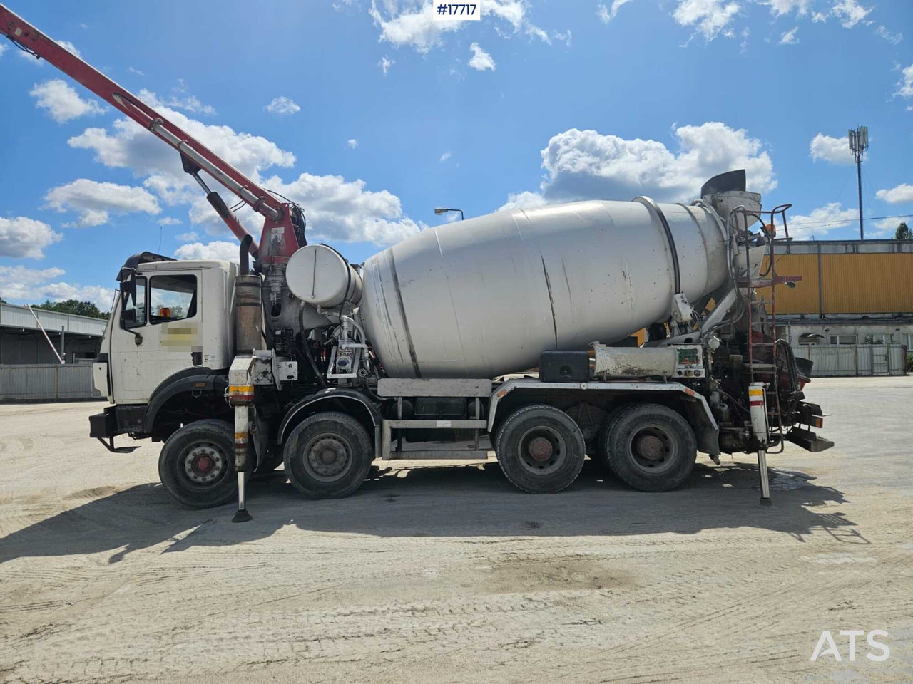 1997 Mercedes-Benz 3734 - Truk pompa mixer: gambar 1 1997 Mercedes-Benz 3734 - Truk pompa mixer: gambar 1