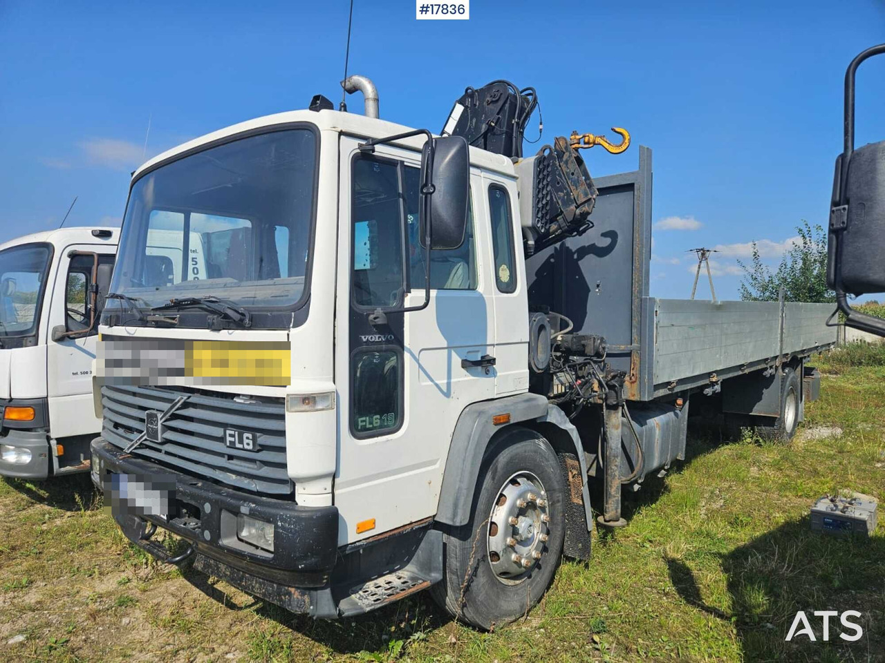 1997 Volvo FL 619 - Truk flatbed, Truk derek: gambar 1 1997 Volvo FL 619 - Truk flatbed, Truk derek: gambar 1