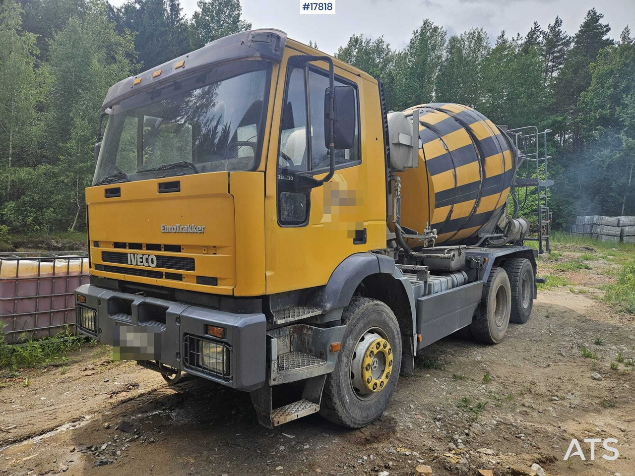 2000 Renault Magirus Eurotrakker - Truk pengaduk beton: gambar 1 2000 Renault Magirus Eurotrakker - Truk pengaduk beton: gambar 1