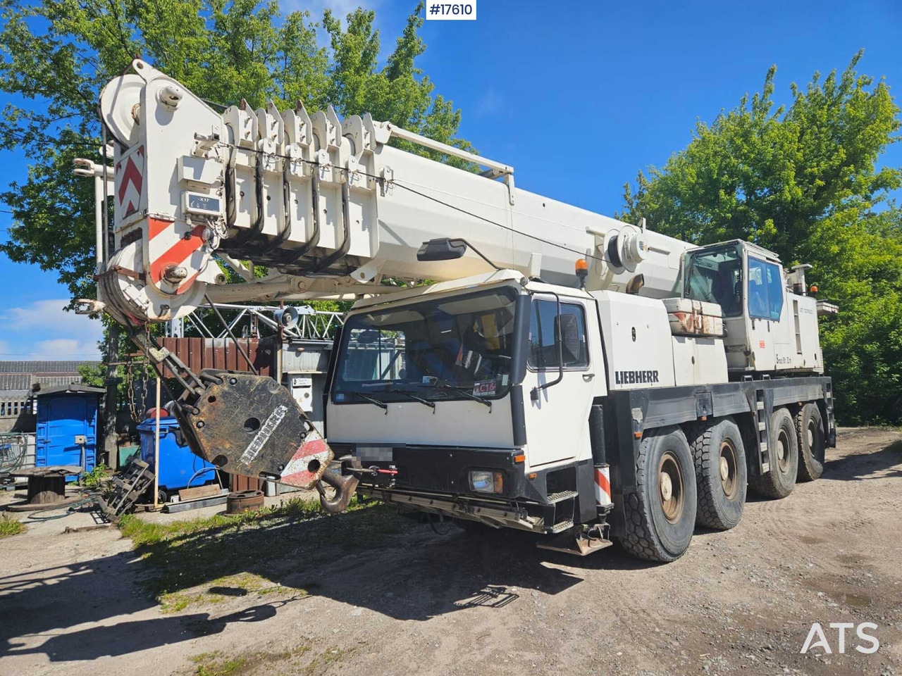 2001 Liebherr LTM 1080/2 - Truk derek: gambar 1 2001 Liebherr LTM 1080/2 - Truk derek: gambar 1