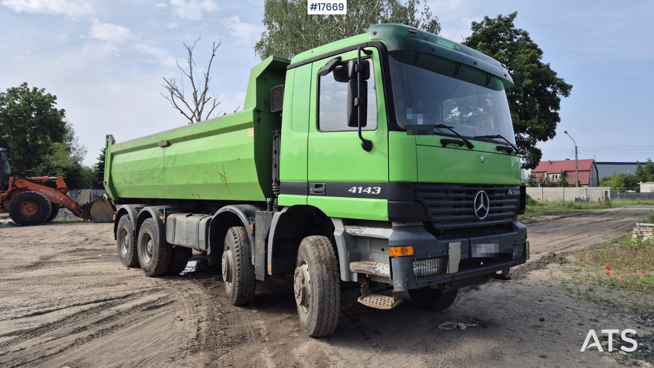 2002 Mercedes-Benz Actros 4143 8x8 - Truk jungkit: gambar 1 2002 Mercedes-Benz Actros 4143 8x8 - Truk jungkit: gambar 1