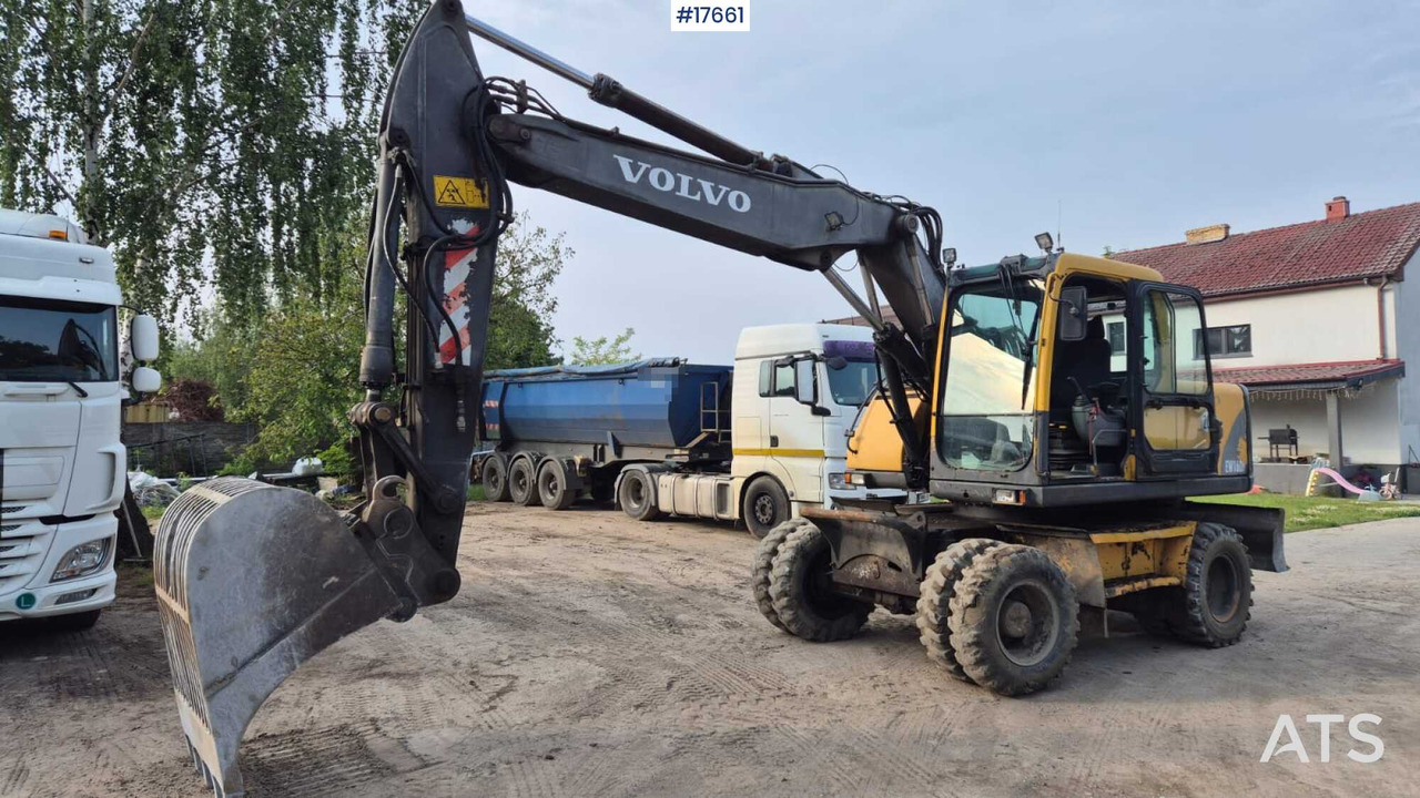 2004 Volvo EW 160B - Ekskavator roda: gambar 1 2004 Volvo EW 160B - Ekskavator roda: gambar 1