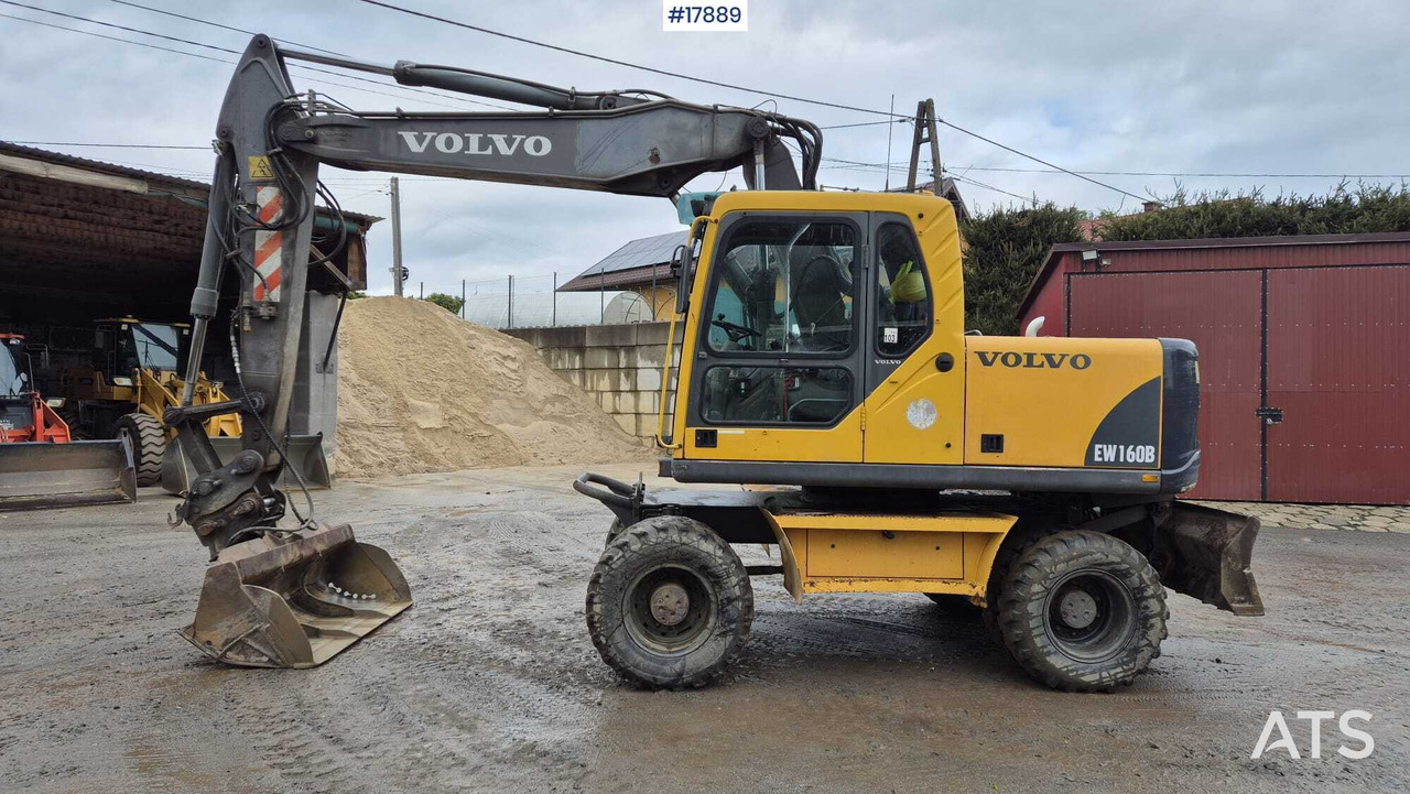 2004 Volvo EW160B - Ekskavator roda: gambar 5 2004 Volvo EW160B - Ekskavator roda: gambar 5