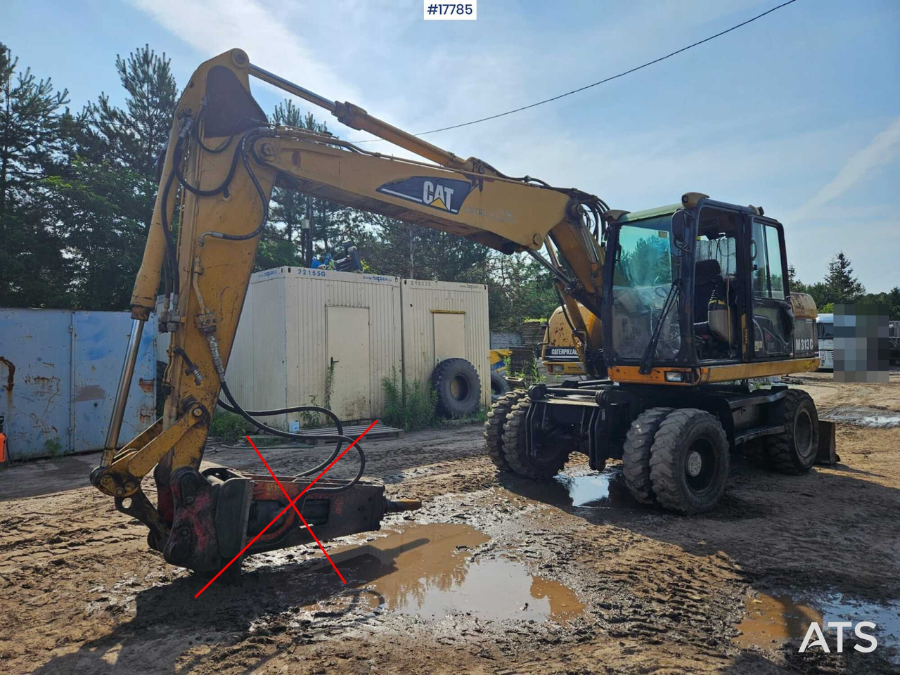 2005 CAT M313 C - Ekskavator roda: gambar 1 2005 CAT M313 C - Ekskavator roda: gambar 1