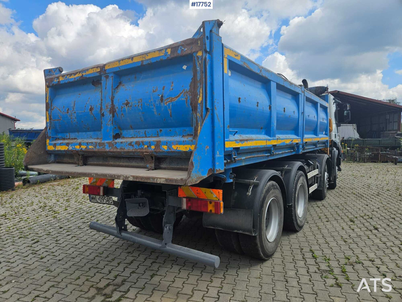 Truk derek, Truk jungkit 2007 Iveco   Trakker +EFFER 210 3s: gambar 7