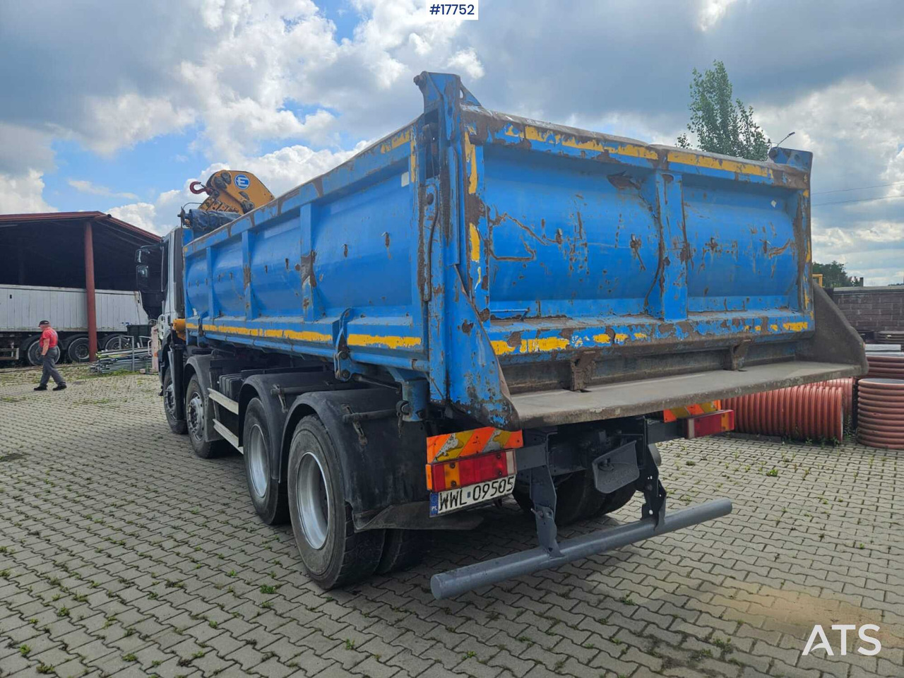 Truk derek, Truk jungkit 2007 Iveco   Trakker +EFFER 210 3s: gambar 8