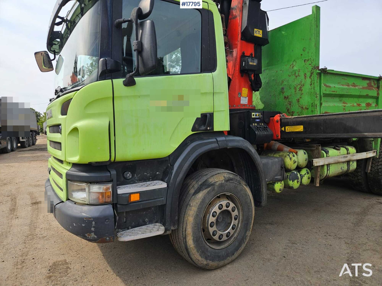 2007 Scania P 340 - Truk flatbed, Truk derek: gambar 3 2007 Scania P 340 - Truk flatbed, Truk derek: gambar 3