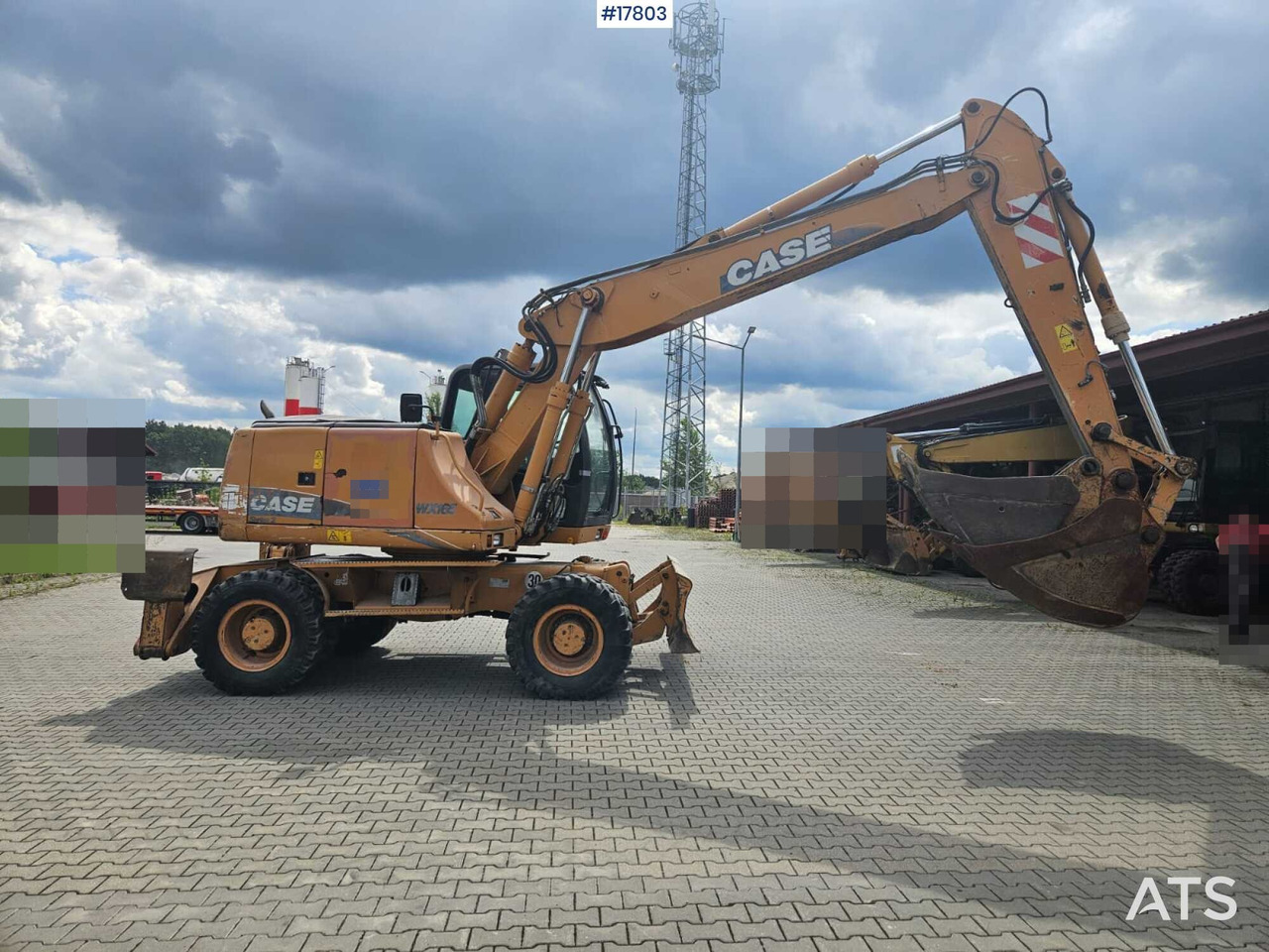 2008 Case WX 165 - Ekskavator roda: gambar 1 2008 Case WX 165 - Ekskavator roda: gambar 1