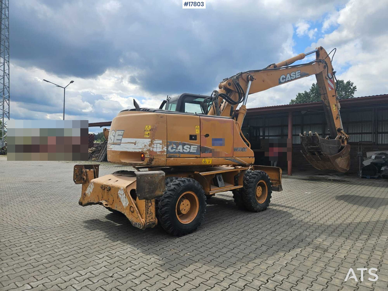 2008 Case WX 165 - Ekskavator roda: gambar 3 2008 Case WX 165 - Ekskavator roda: gambar 3
