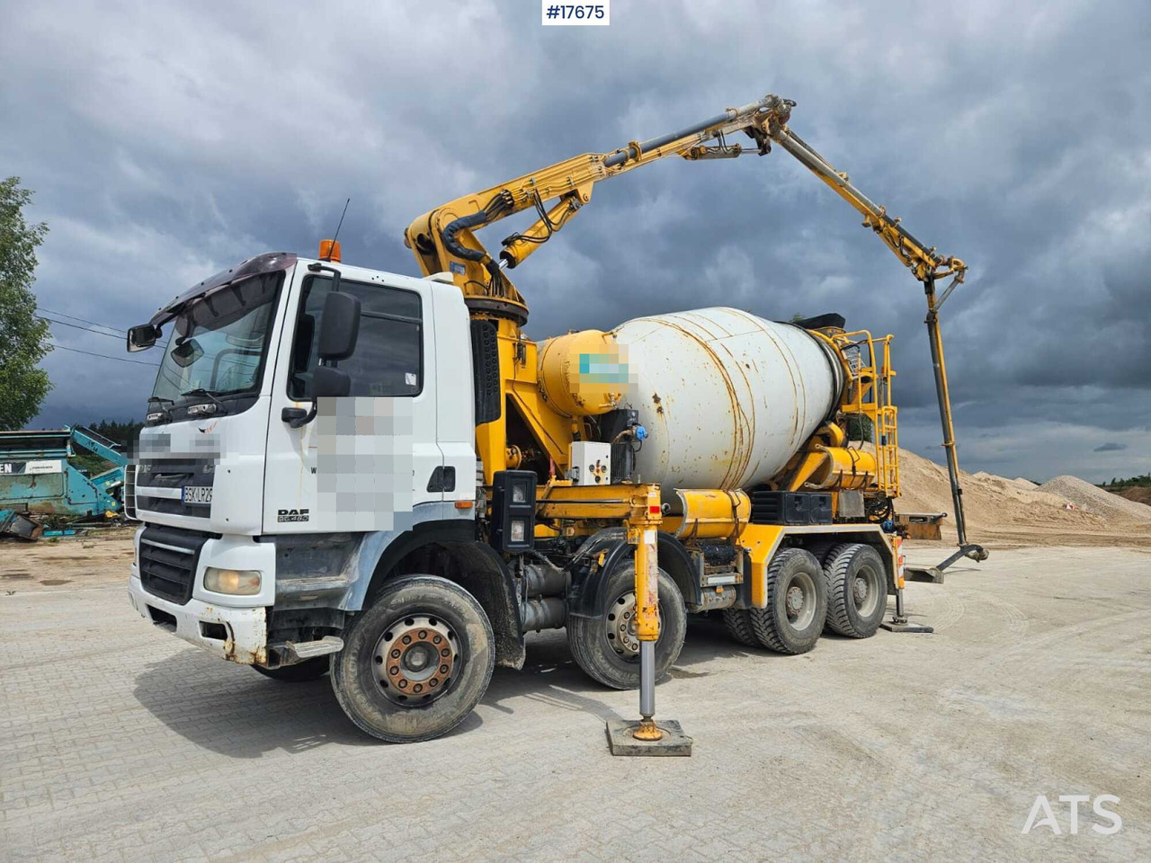 2008 DAF 85.460 - Truk pengaduk beton: gambar 2 2008 DAF 85.460 - Truk pengaduk beton: gambar 2