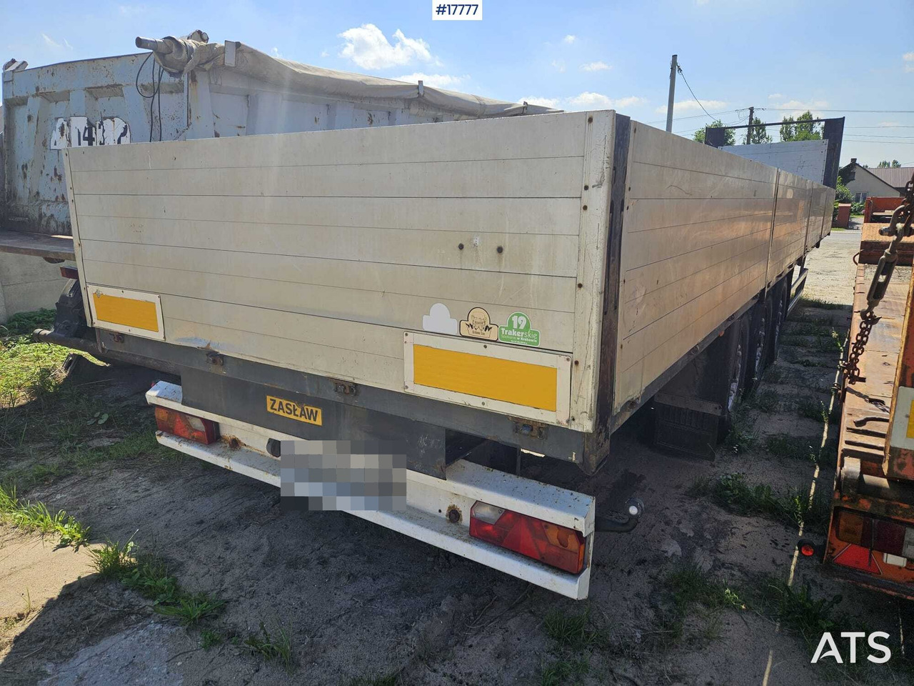 2008 Zaslaw D-651 - Semi-trailer flatbed: gambar 3 2008 Zaslaw D-651 - Semi-trailer flatbed: gambar 3
