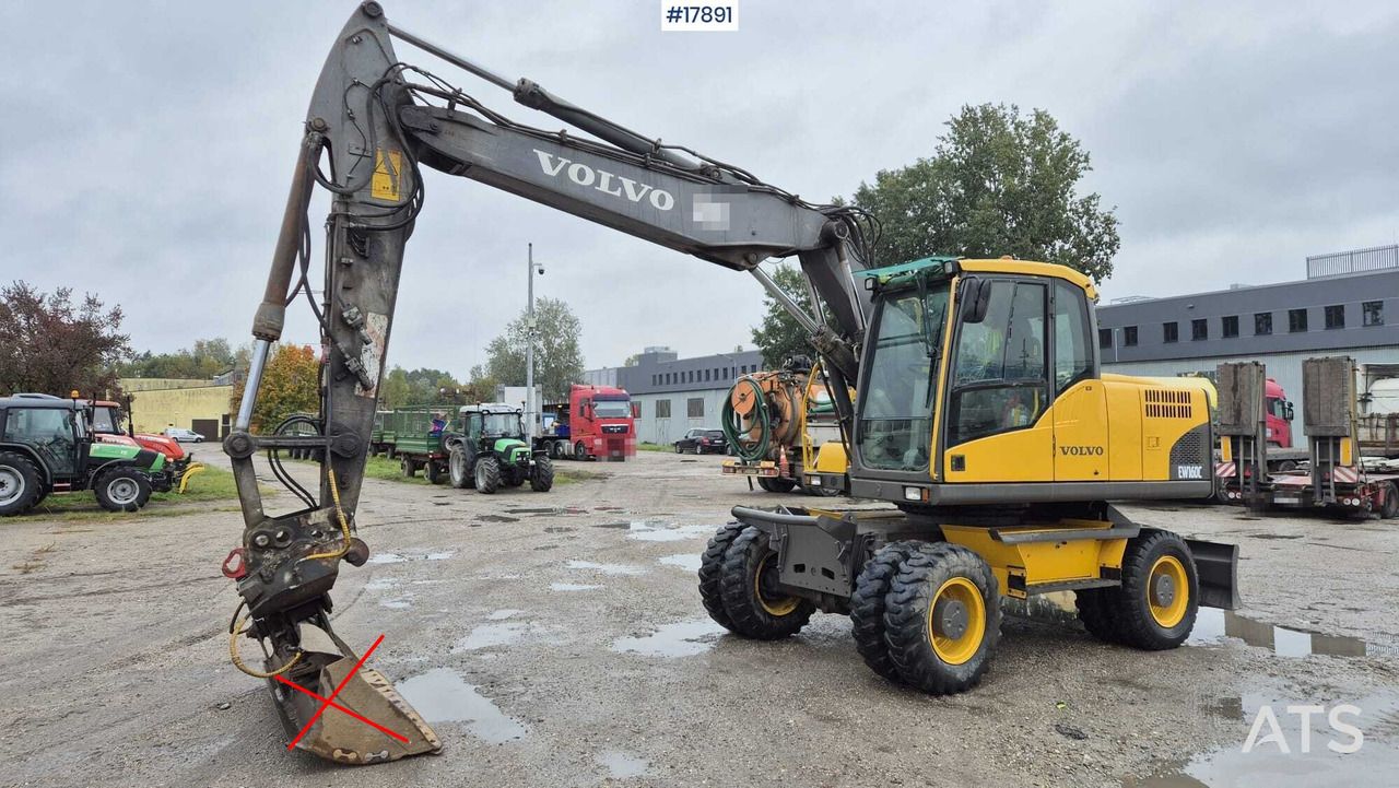2009 Volvo EW 160C - Ekskavator roda: gambar 1 2009 Volvo EW 160C - Ekskavator roda: gambar 1