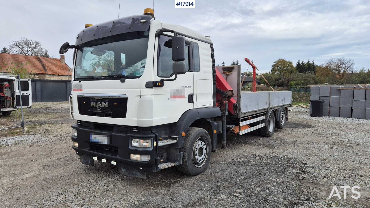 2010 MAN TGM 26.340 - Truk flatbed, Truk derek: gambar 1 2010 MAN TGM 26.340 - Truk flatbed, Truk derek: gambar 1