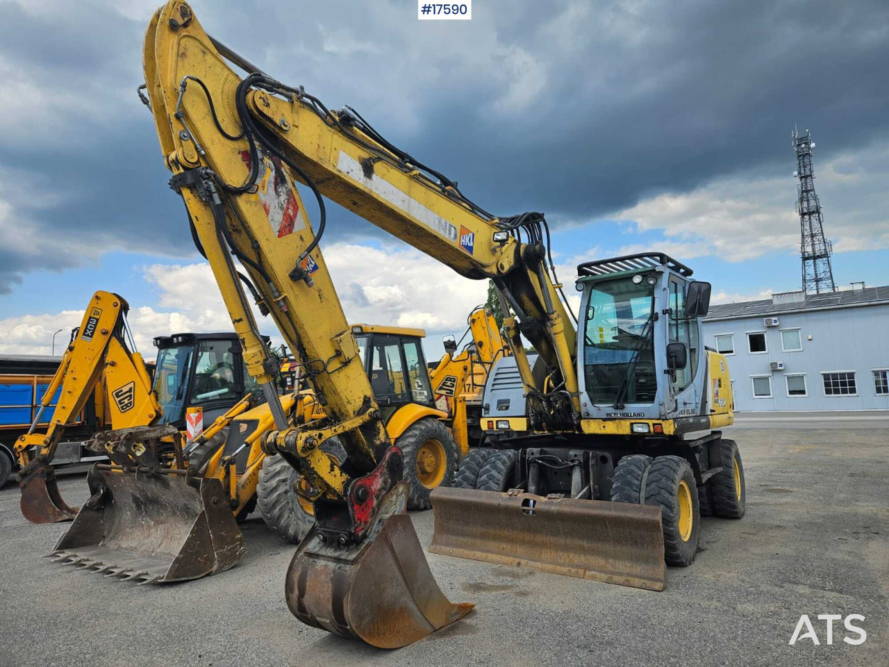 2010, New Holland WL 170C - Ekskavator roda: gambar 4 2010, New Holland WL 170C - Ekskavator roda: gambar 4