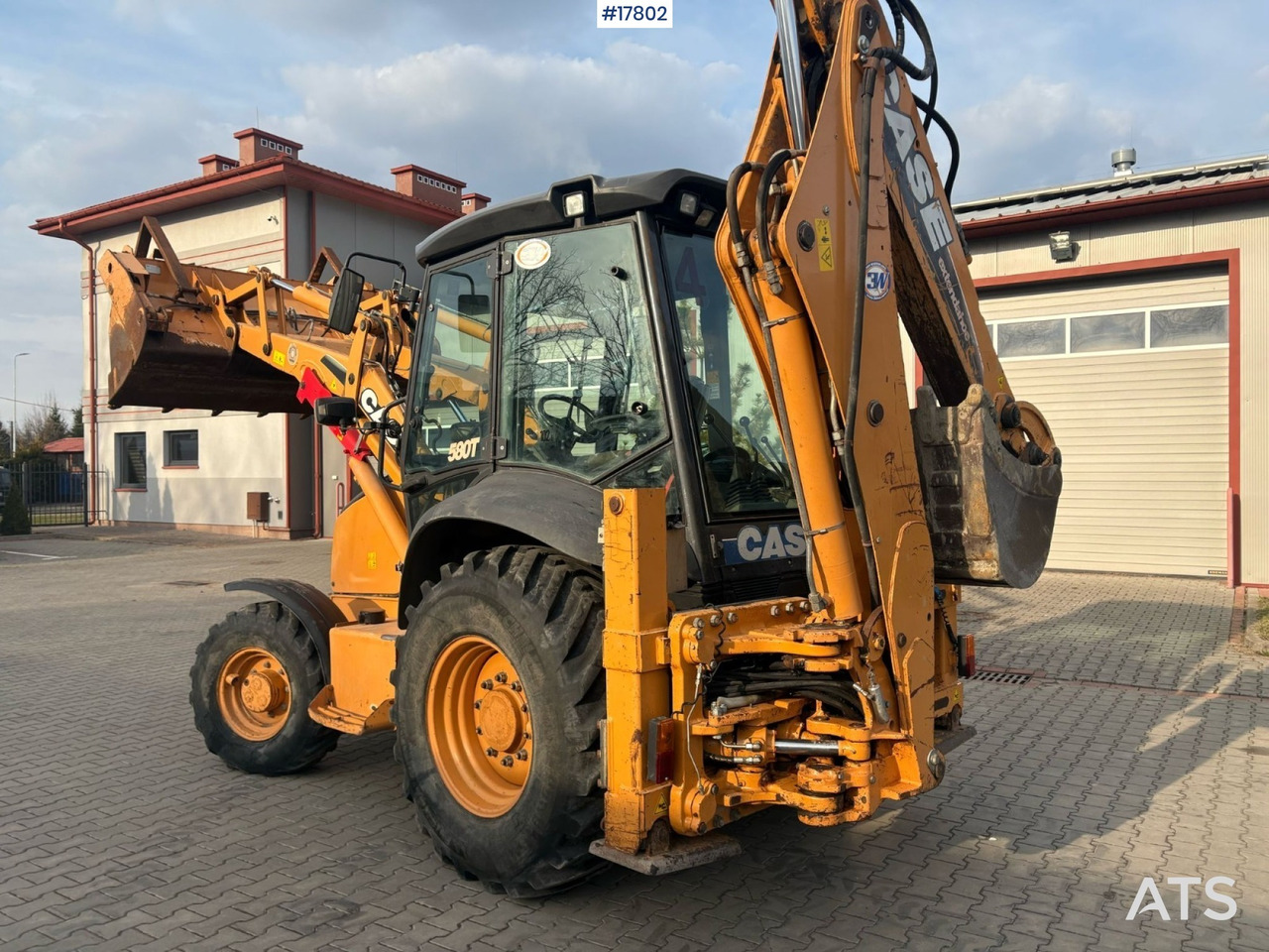 Backhoe loader 2012 Case  580T: gambar 16
