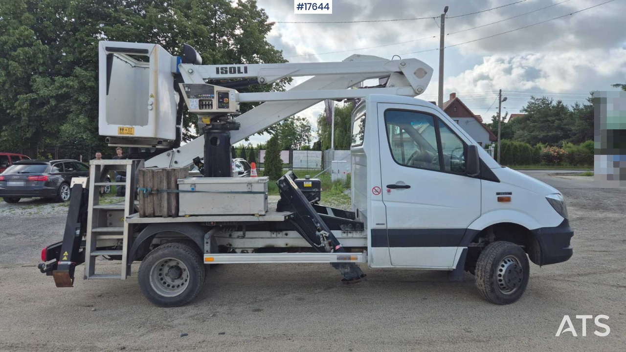 2017 Mercedes-Benz Sprinter 516 CDI - Platform udara yang dipasang di truk: gambar 4 2017 Mercedes-Benz Sprinter 516 CDI - Platform udara yang dipasang di truk: gambar 4