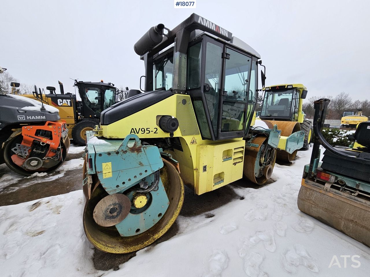 AMMANN AV 95-2 road roller (2009) - Roller jalan: gambar 1 AMMANN AV 95-2 road roller (2009) - Roller jalan: gambar 1