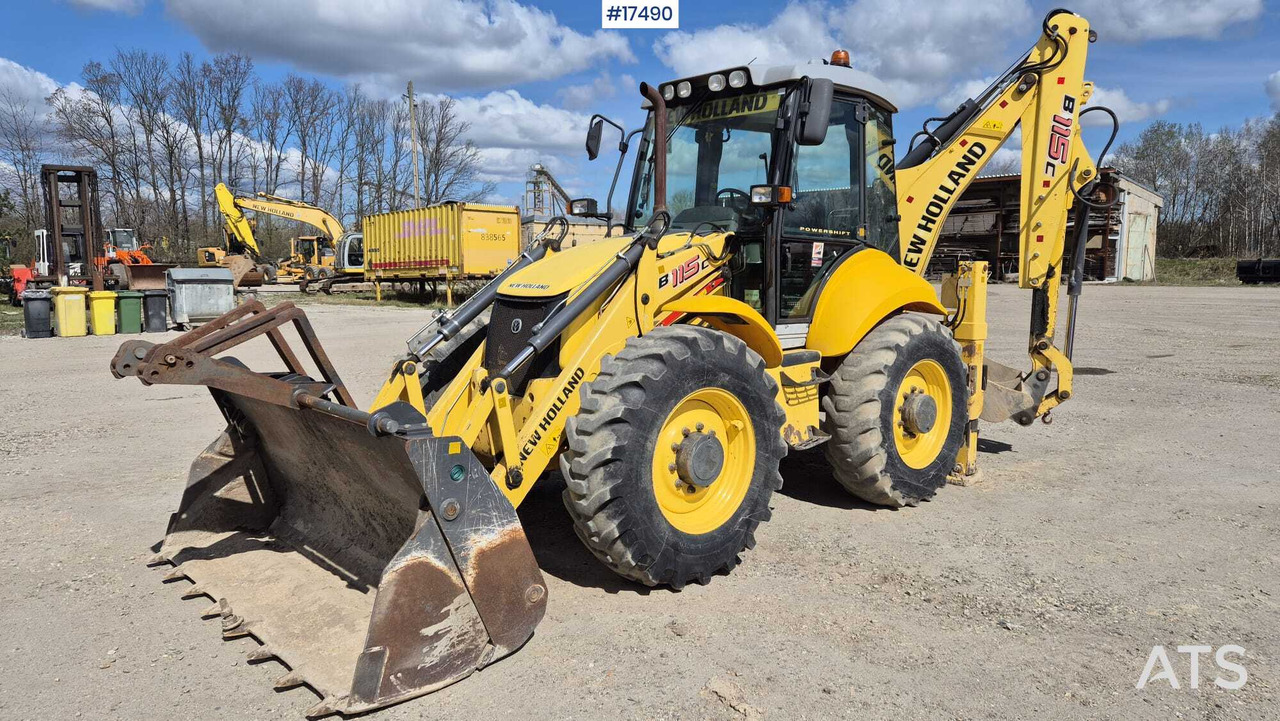 Backhoe Loader NEW HOLLAND B115C (2015) - Backhoe loader: gambar 1 Backhoe Loader NEW HOLLAND B115C (2015) - Backhoe loader: gambar 1
