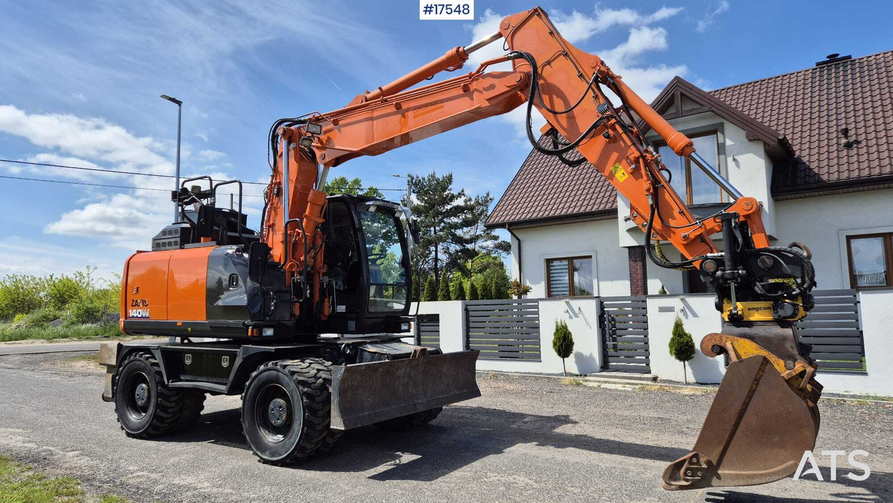 HITACHI ZX140W-6 Wheel Excavator (2019) - Ekskavator roda: gambar 1 HITACHI ZX140W-6 Wheel Excavator (2019) - Ekskavator roda: gambar 1